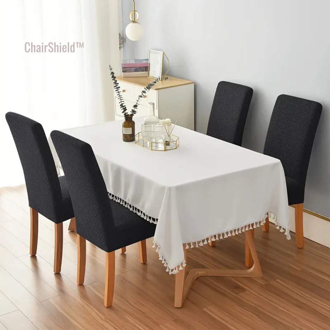 ChairShield: Capas Elásticas Impermeáveis e Antipêlos para Cadeiras