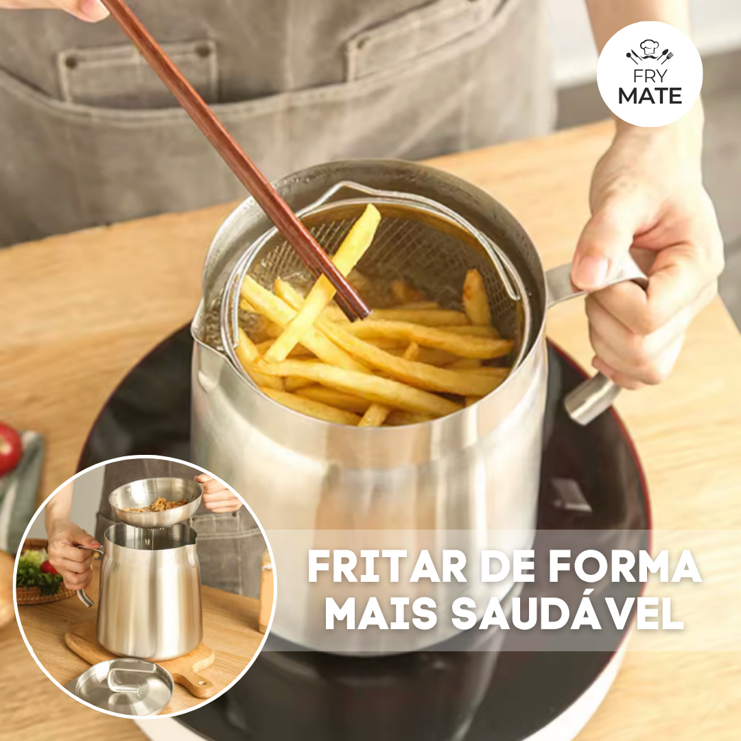 FryMate: Fritadeira 2 em 1 Multifunções