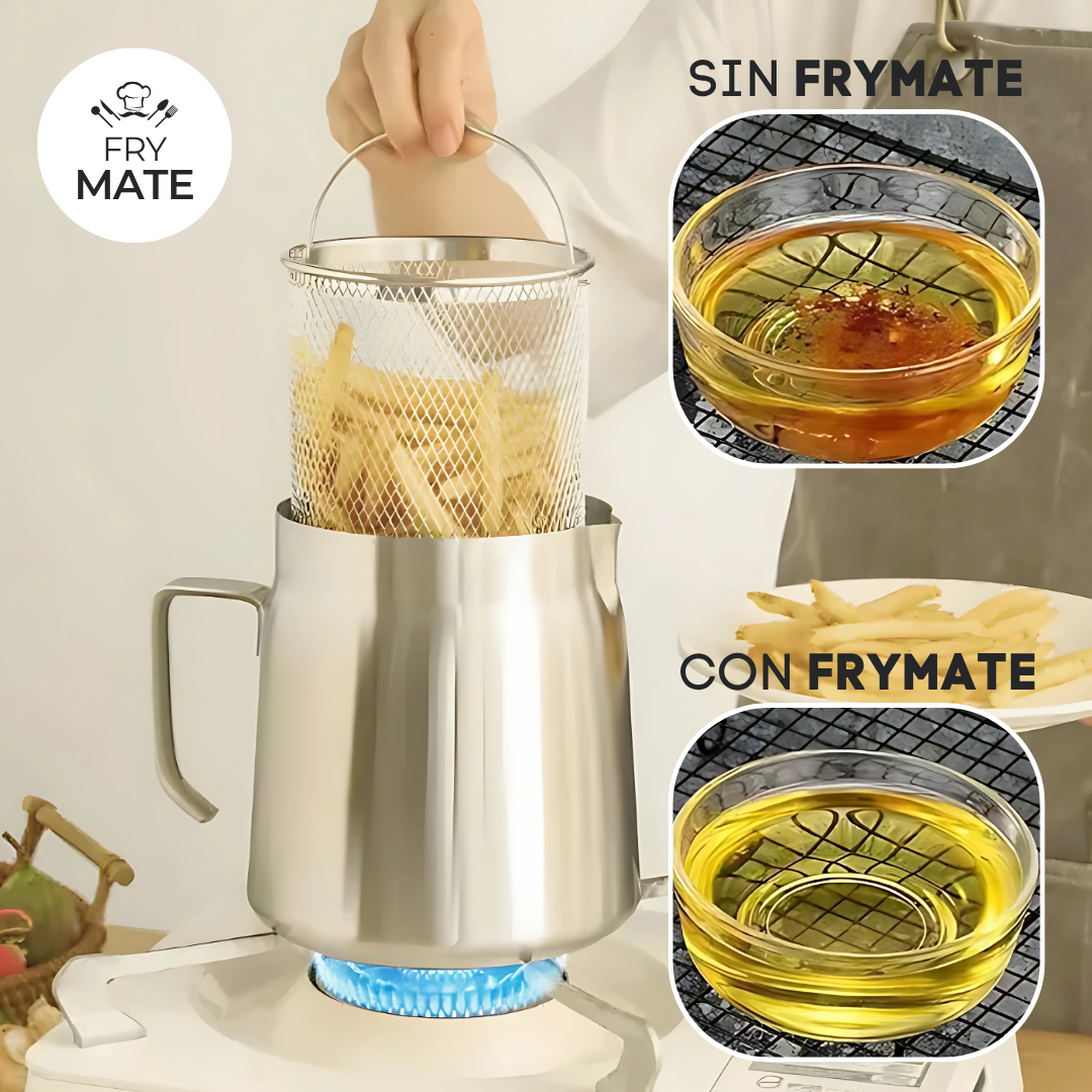 FryMate: Fritadeira 2 em 1 Multifunções