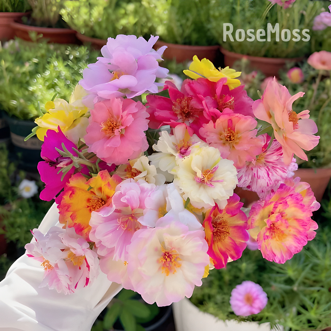 RoseMoss: Sementes de Rosa Imortal