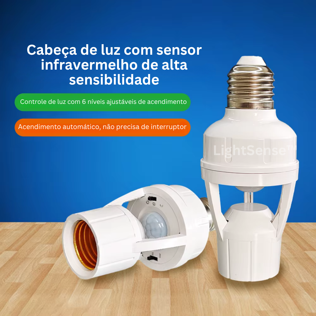 LightSense™ | Casquilho com Sensor de Movimento