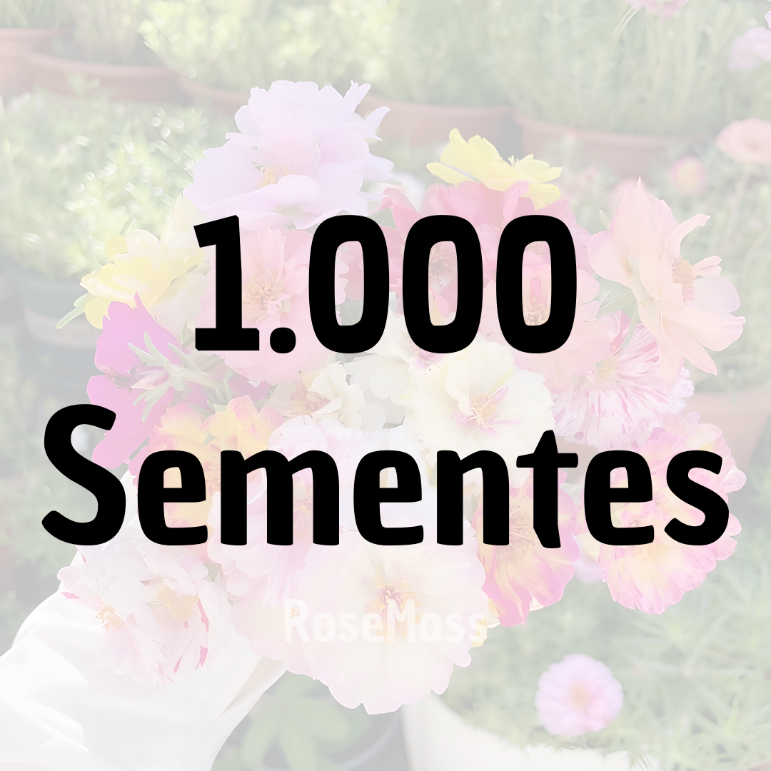 RoseMoss: Sementes de Rosa Imortal