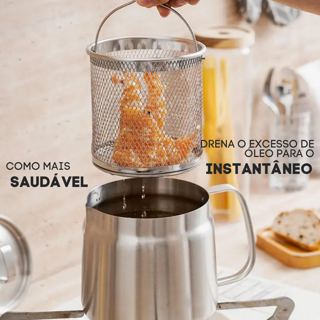 FryMate: Fritadeira 2 em 1 Multifunções