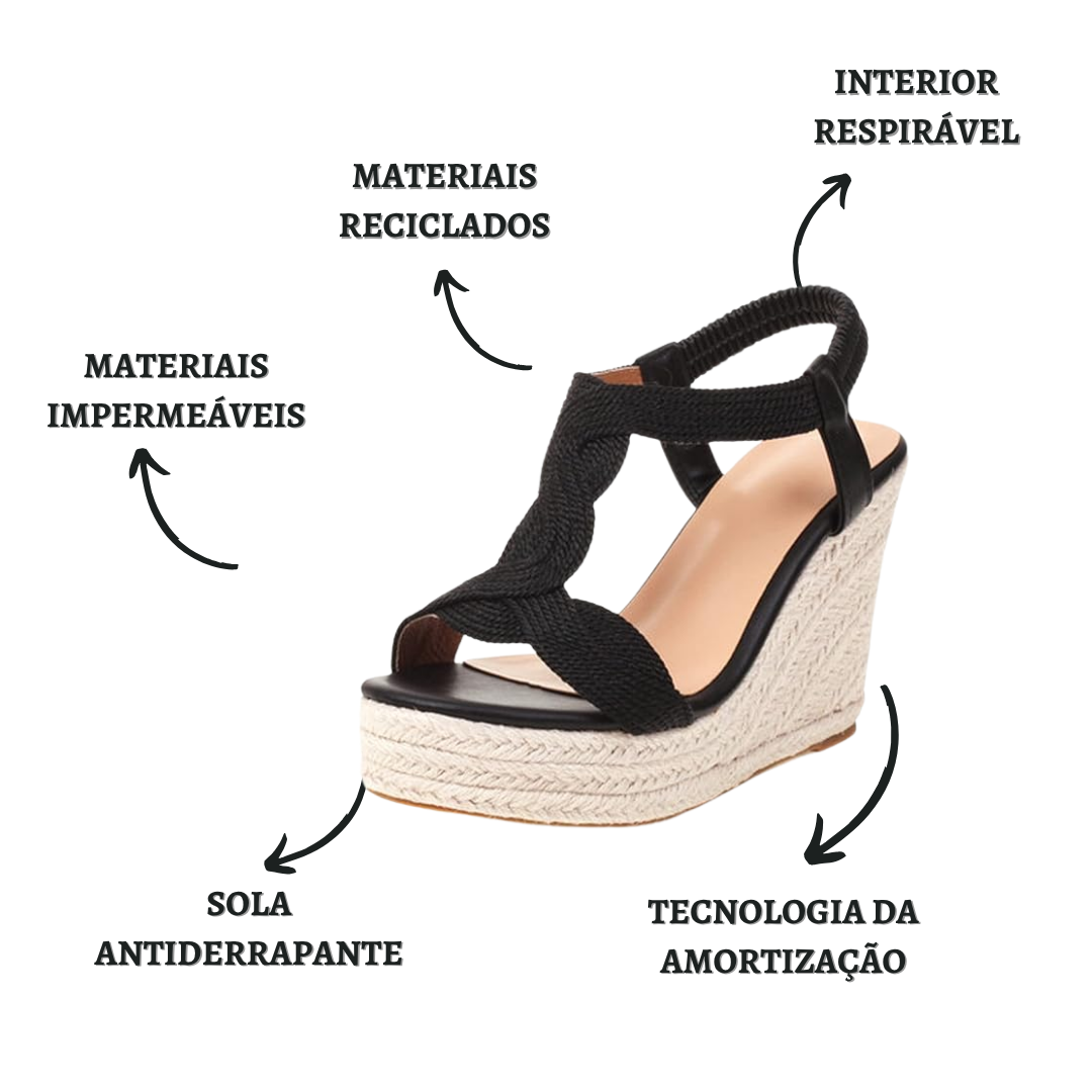 Orisa™ | Cunhas de Esparto Ortopédicas com Acabamento Brilhante