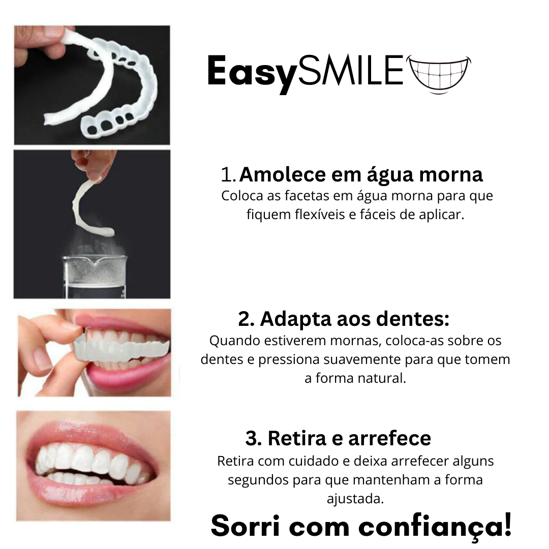 EasySmile | Facetas dentárias de cerâmica adaptáveis