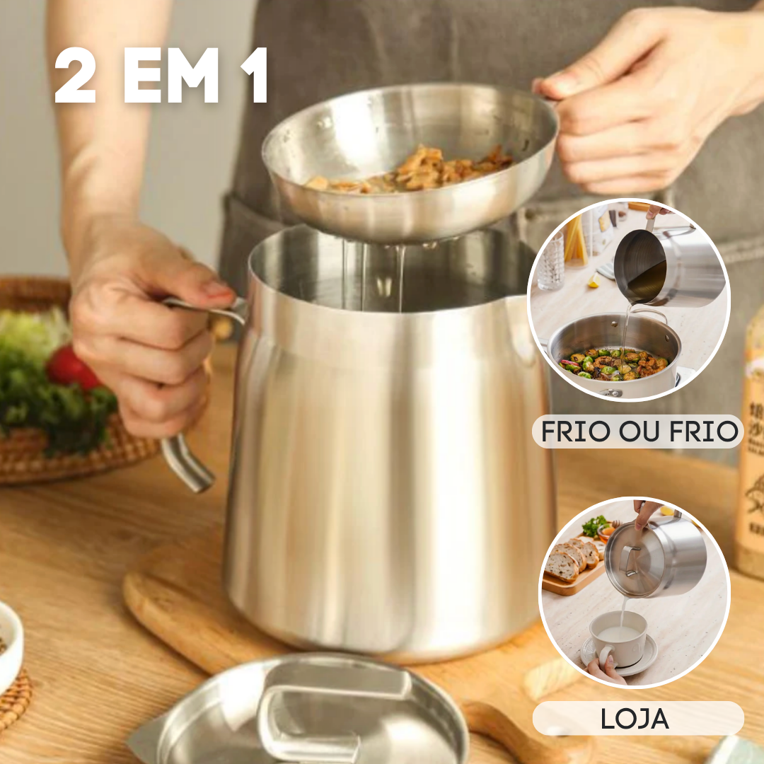 FryMate: Fritadeira 2 em 1 Multifunções