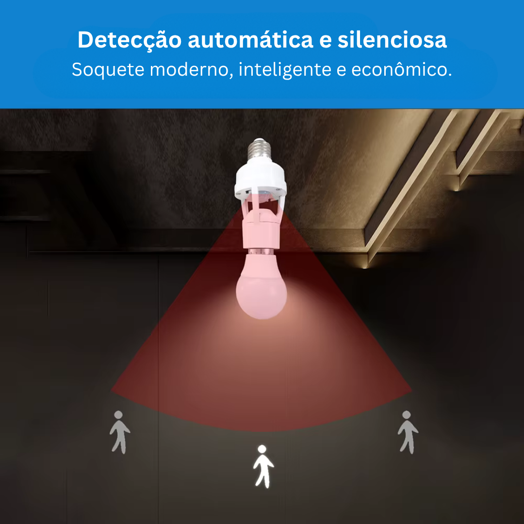 LightSense™ | Casquilho com Sensor de Movimento