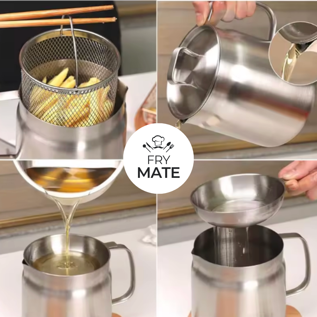 FryMate: Fritadeira 2 em 1 Multifunções