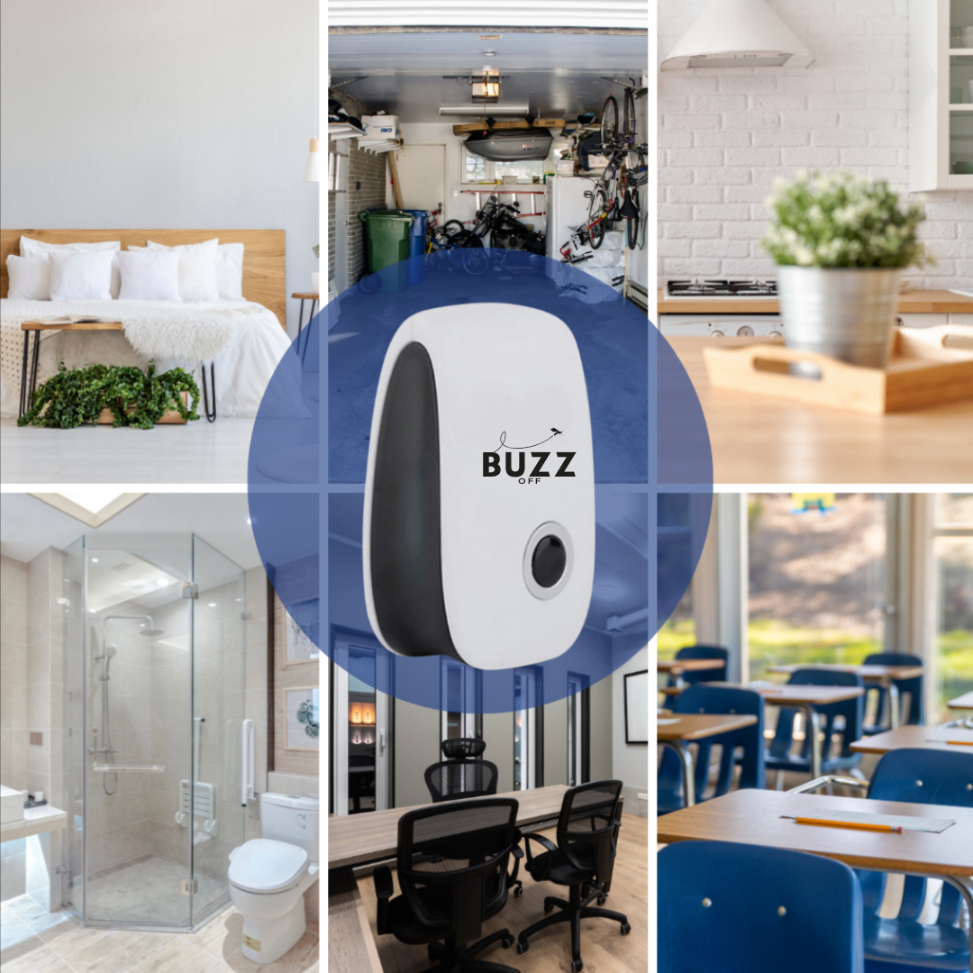 BuzzOff™ | Repelente elétrico de pragas domésticas