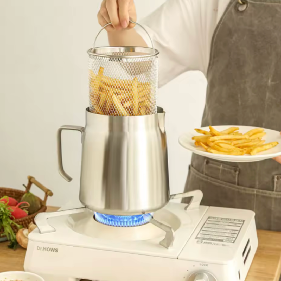 FryMate: Fritadeira 2 em 1 Multifunções
