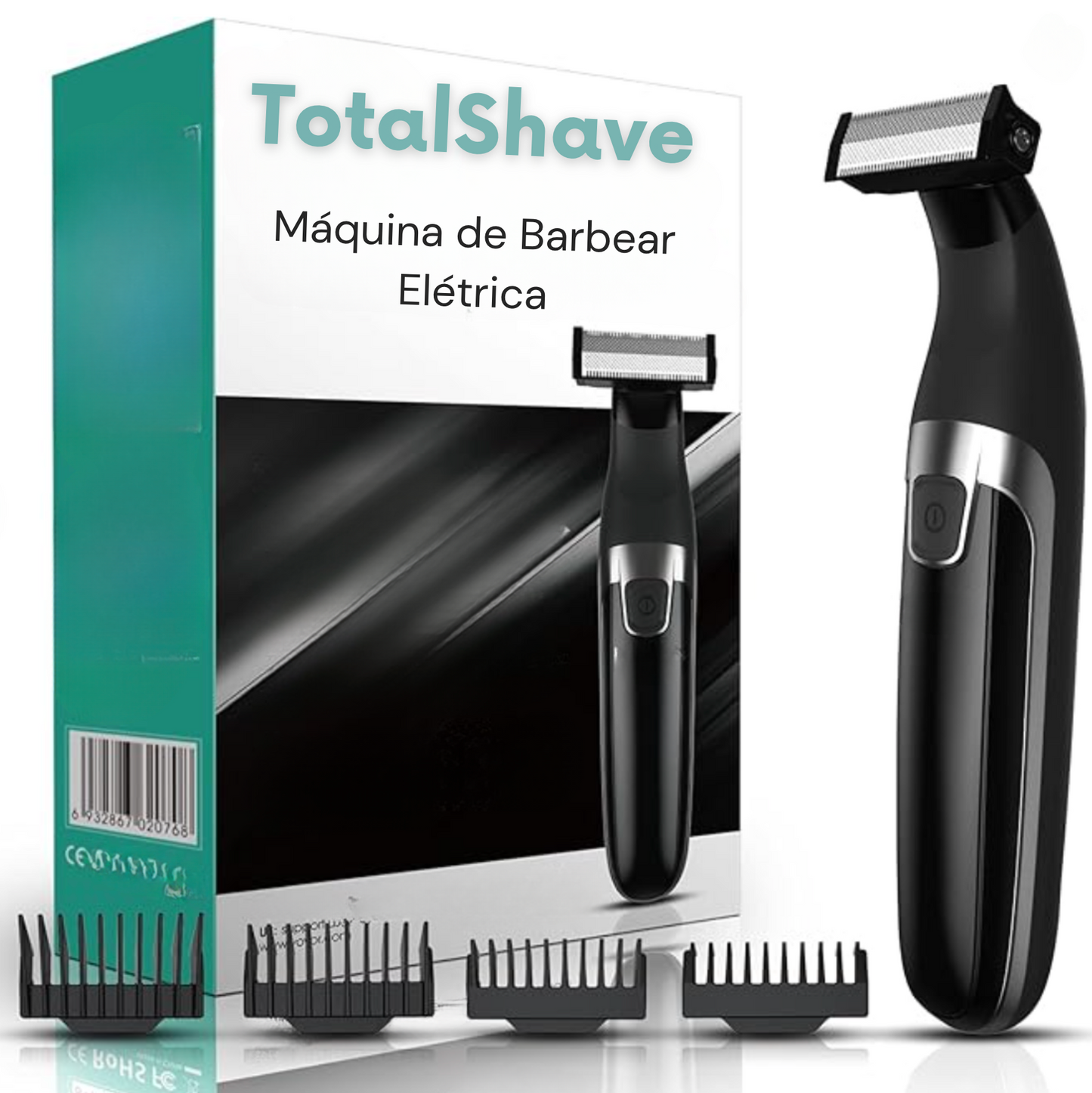 TotalShave | Máquina de Barbear Elétrica