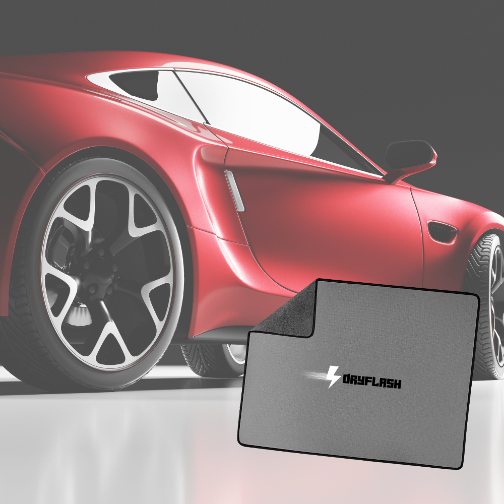 DryFlash: Pano de ultra secagem para carro