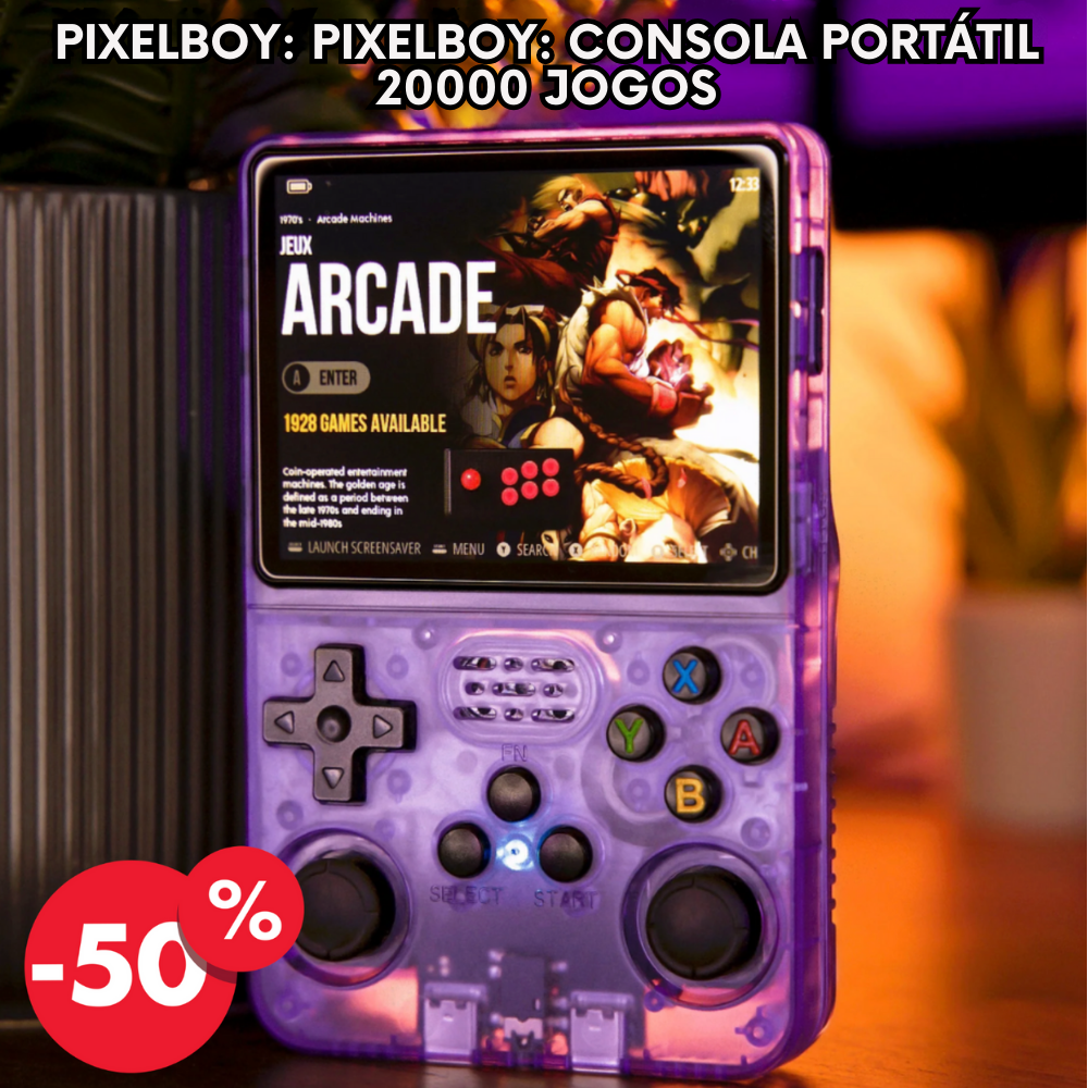 PixelBoy: Consola portátil 20000 jogos