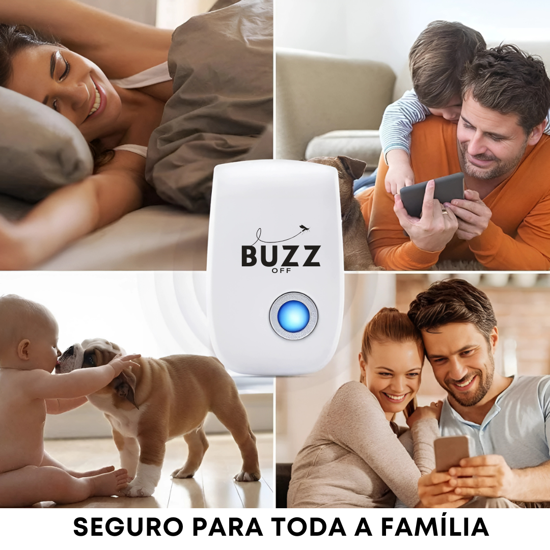 BuzzOff™ | Repelente elétrico de pragas domésticas
