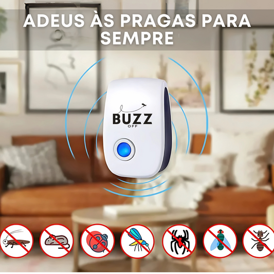 BuzzOff™ | Repelente elétrico de pragas domésticas
