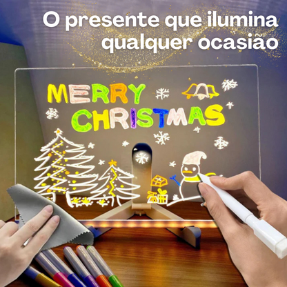 LumiBoard: Quadro de luz artística