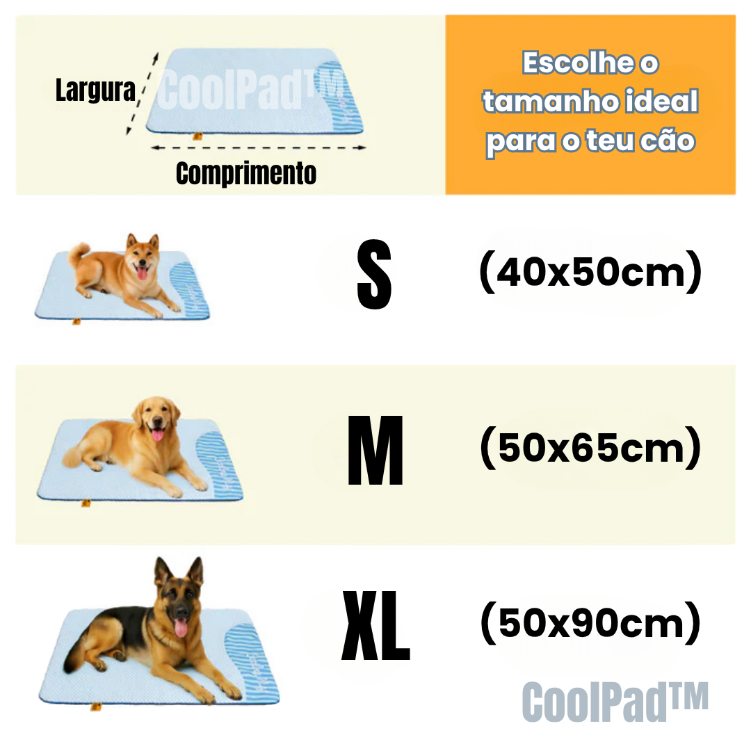 CoolPad™ | Colchão Refrescante para Cães