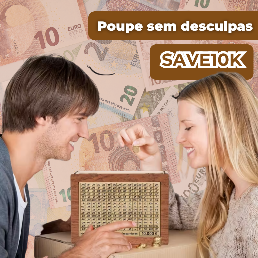 Save10k | Mealheiro para poupar 10.000€