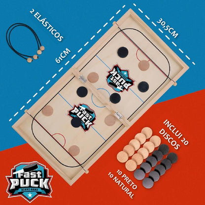 FastPuck | Um Jogo de Tabuleiro de Habilidade e Velocidade