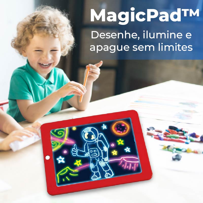 MagicPad™ - O tablet mágico da Loja da Agata®
