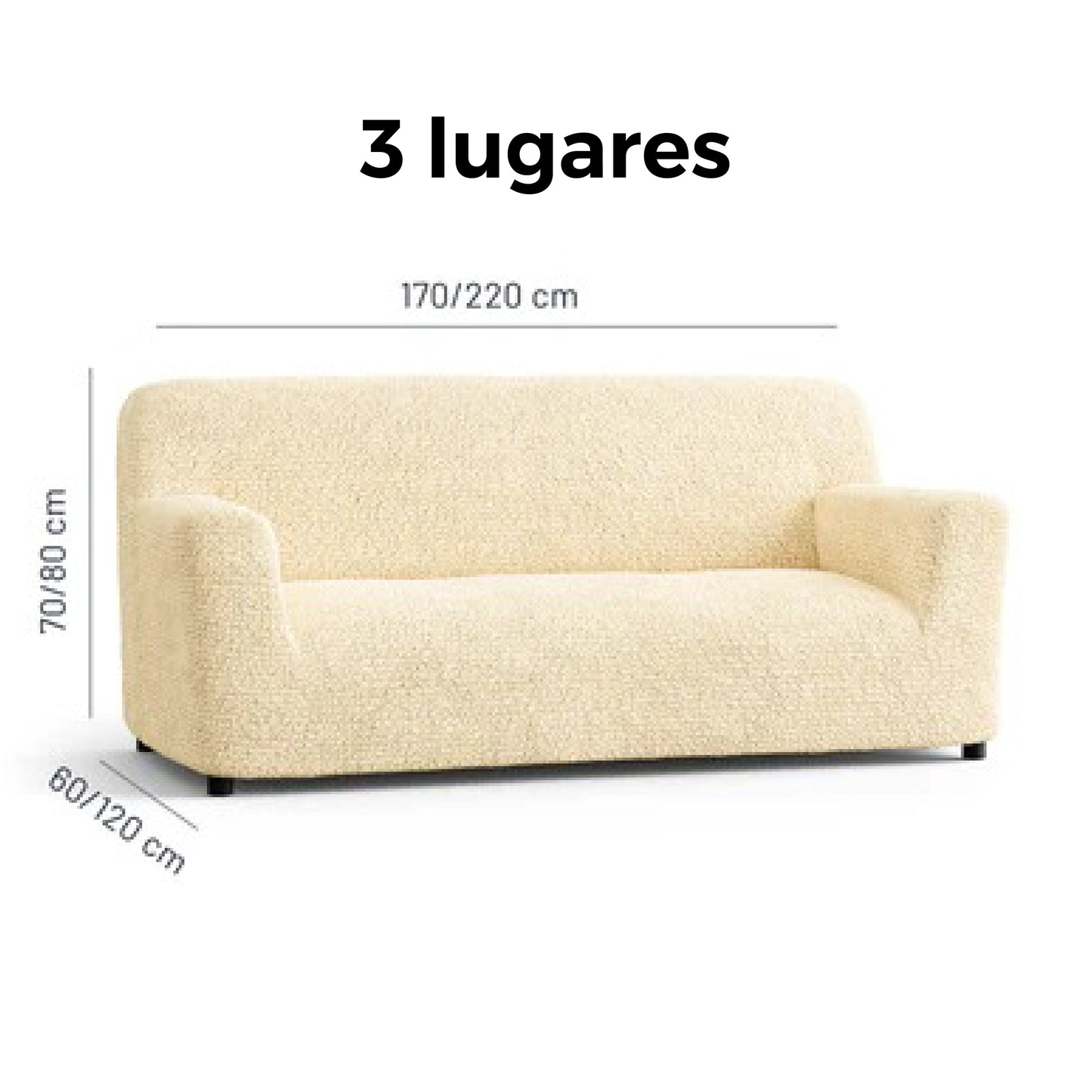 PremiumSofa: Capa de sofá adaptável