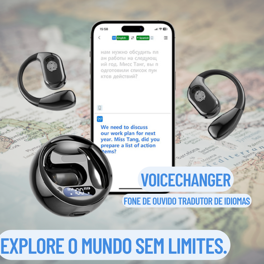 VoiceChanger: Fone de ouvido tradutor de idiomas