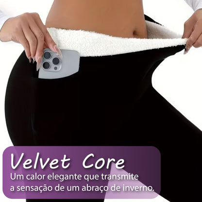 Velvet Core: Calças térmicas para mulher