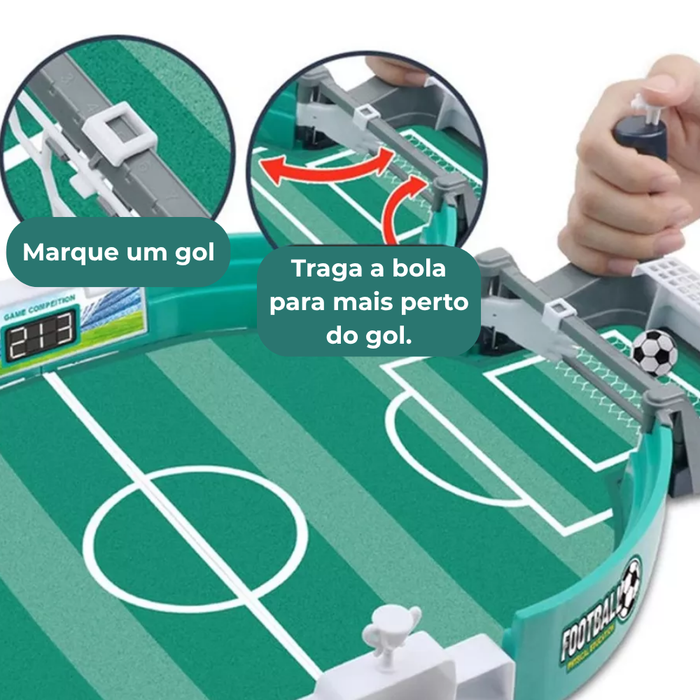 FutChamp™ | Futebol de Mesa Interativo Pinball