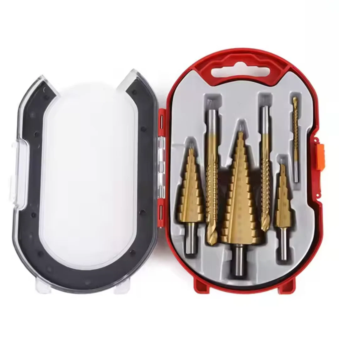 TitanDrill: Pack de Brocas Escalonadas de Titânio