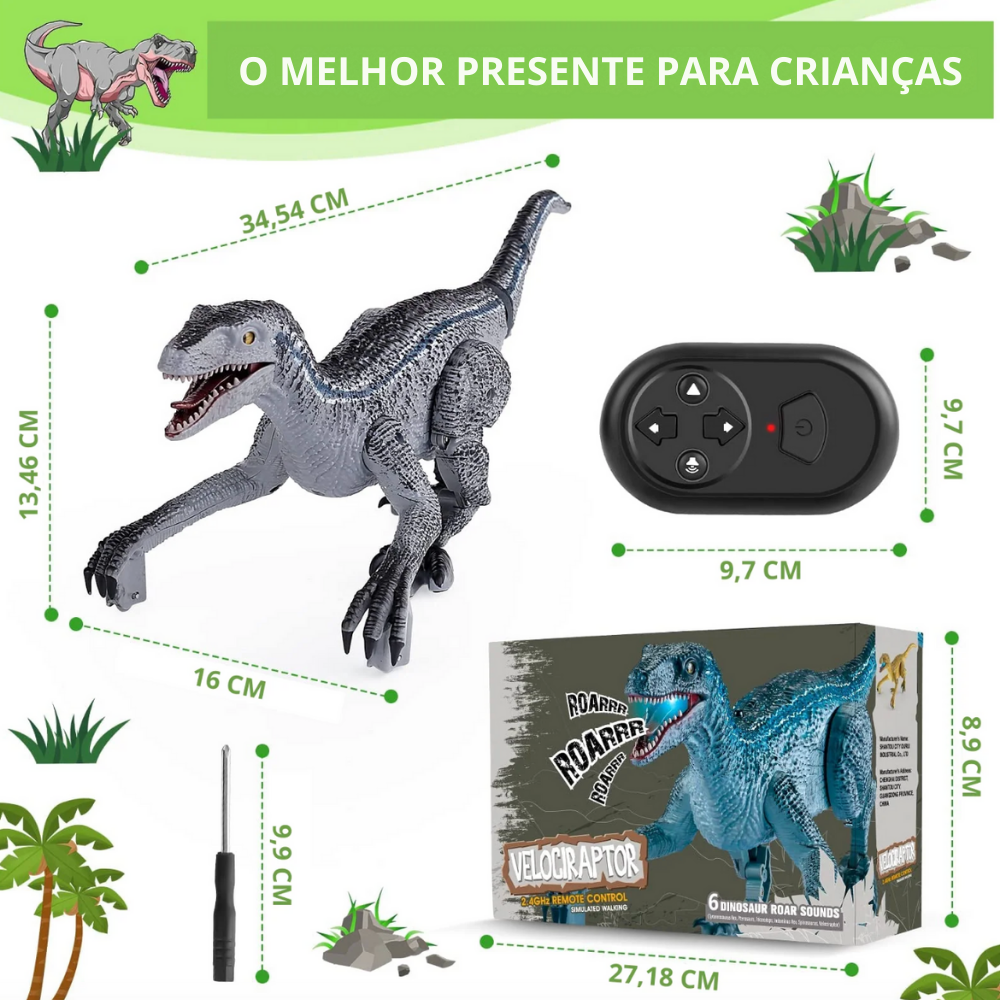 DINOREX | Dinossauro com controle remoto